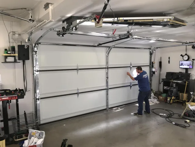 Professional garage door repair service by Pompano Beach Garage Door Repair in Pompano Beach