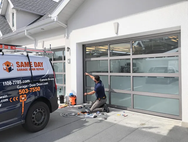 Same-day garage door repair service by Pompano Beach Garage Door Repair in Pompano Beach